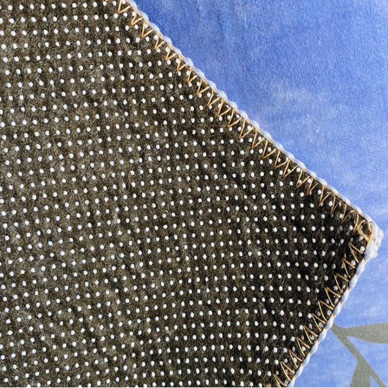 Grey Yellow Modern Round Area Rugs Simplicity Polyester Carpets Patterned for Living Room Dining Room Kids room