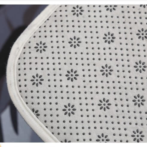 12 Round Halloween Series Pattern Modern Area Rugs Flannel Carpets for Entryway Doormat Kitchen Bathroom Anti-slip Mats