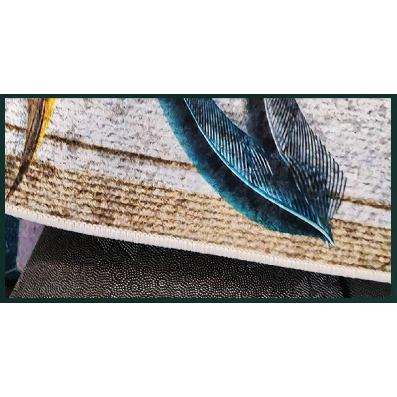 Bright Goldfish Pattern Modern Area Rug For Living Room Hall Office Bedroom Bedside