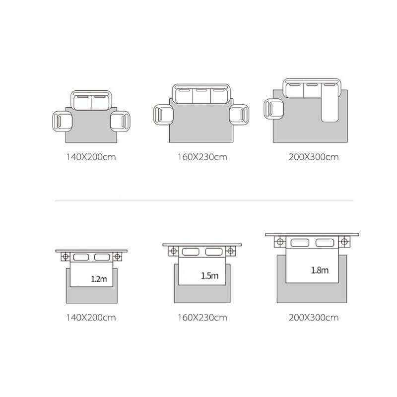 Yellow Mesh Lines Patterned Modern Blue Polyester Carpets Area Rugs for Hall Living Room Dining Room Office