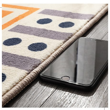9 Styles Modern and Simple Pattern Faux Cashmere Soft Shaggy Area Rugs For Bedroom Living Room Bedside Office