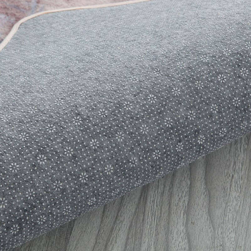 Abstract Ink Pattern Faux Cashmere Shaggy Comfy Area Rugs For Living Room Bedroom Bedside Carpet