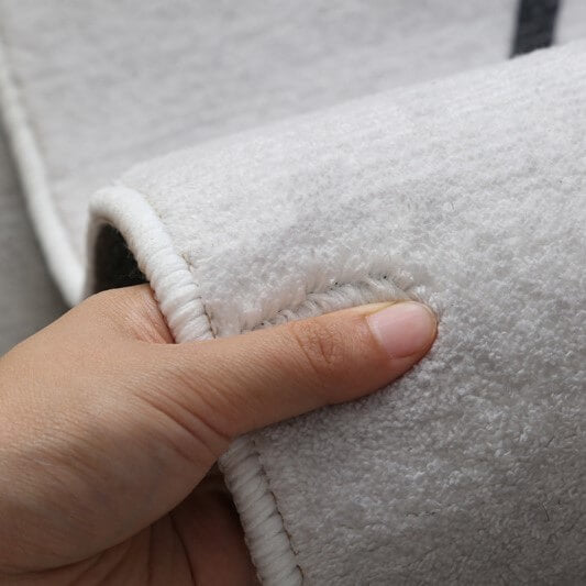 Intersecting Lines Pattern Thicken Faux Cashmere Shaggy Area Rugs For Living Room Bedroom Bedside Carpets