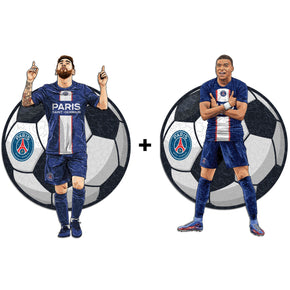 2 PACK Lionel Messi + Kylian Mbappé