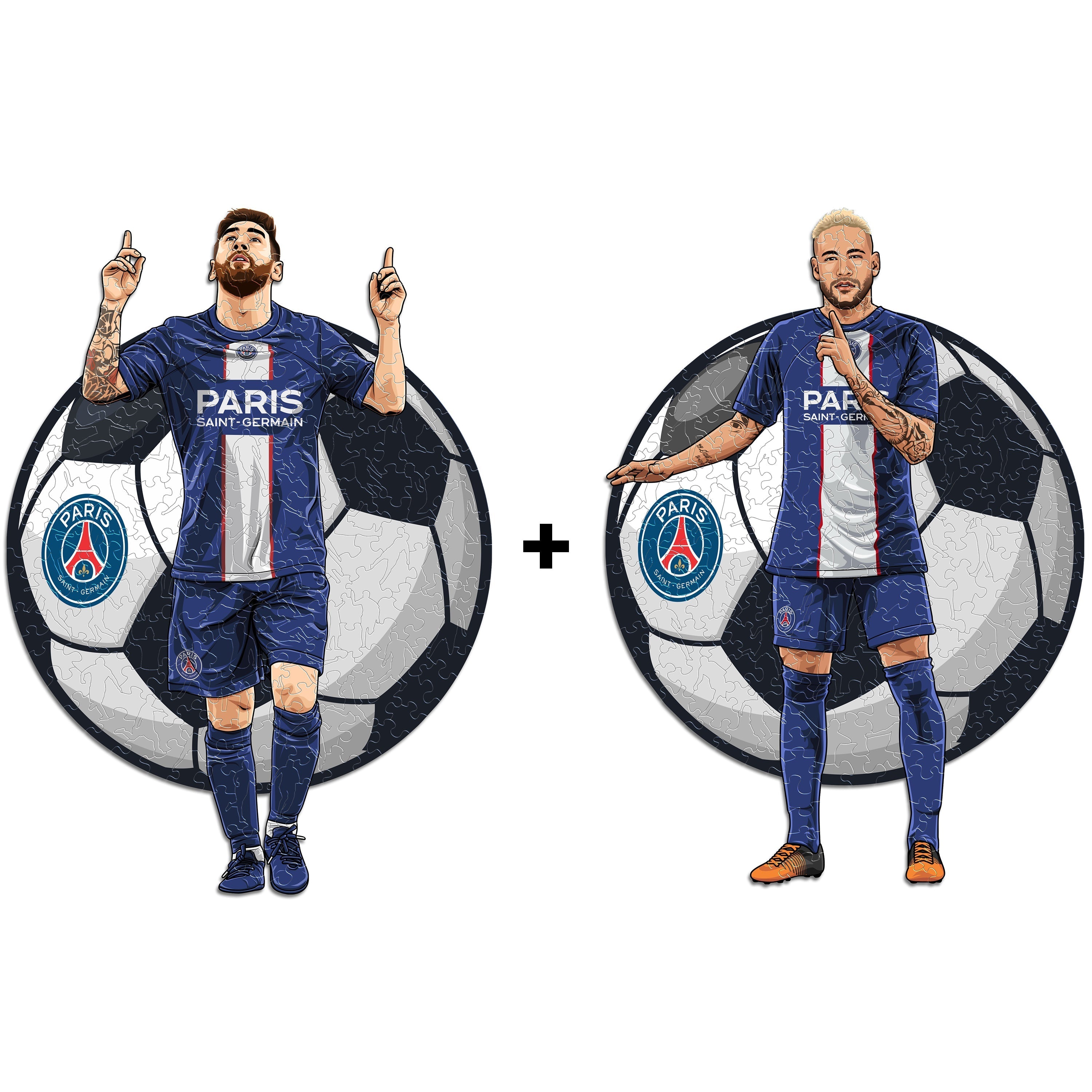 2 PACK Lionel Messi + Neymar Jr.