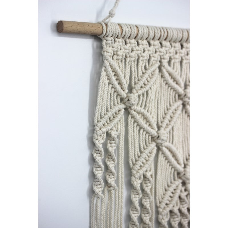 Butterfly Pattern Beige Cotton Hanging Rugs Tapestry With Tassel Handwoven For Bedroom Living Room Hall Wall Decor Art Tapestries
