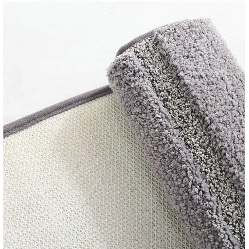Rice Pink Striped Patterned Entryway Doormat Rugs Kitchen Bathroom Anti-slip Mats