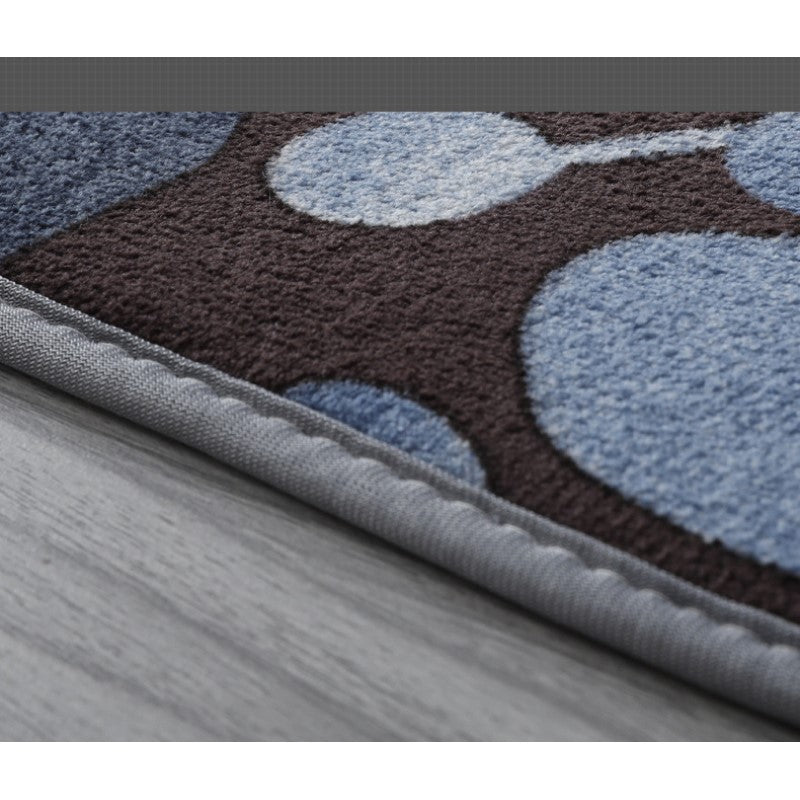 Black White Striped Pattern Modern Coral Fleece Rugs For Living Room Kids Room Bedroom Bedside Carpet