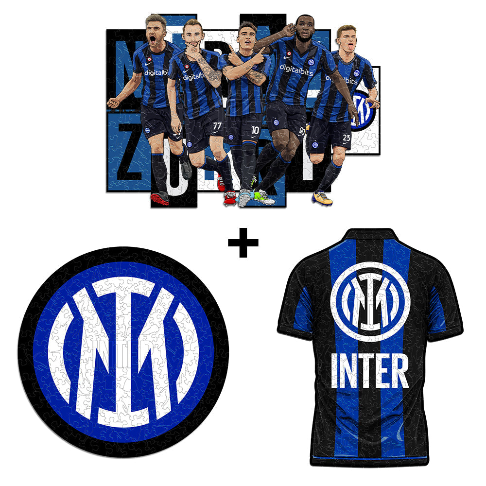 3 PACK FC Inter® Logo + Jersey + 5 Players