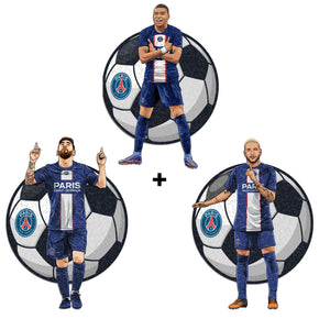 3 PACK Lionel Messi + Neymar Jr. + Kylian Mbappé