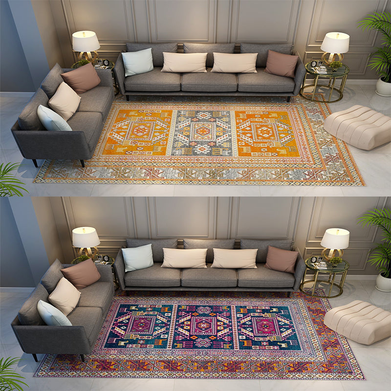 Traditional Patterned Shaggy Rugs for the Bedroom Hall Office
