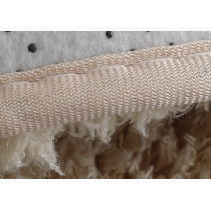 Rose Red Simple Modern Plain Comfy Lambs Wool Comfy Plush Rugs For Living RoomBedroom Bedside Carpet