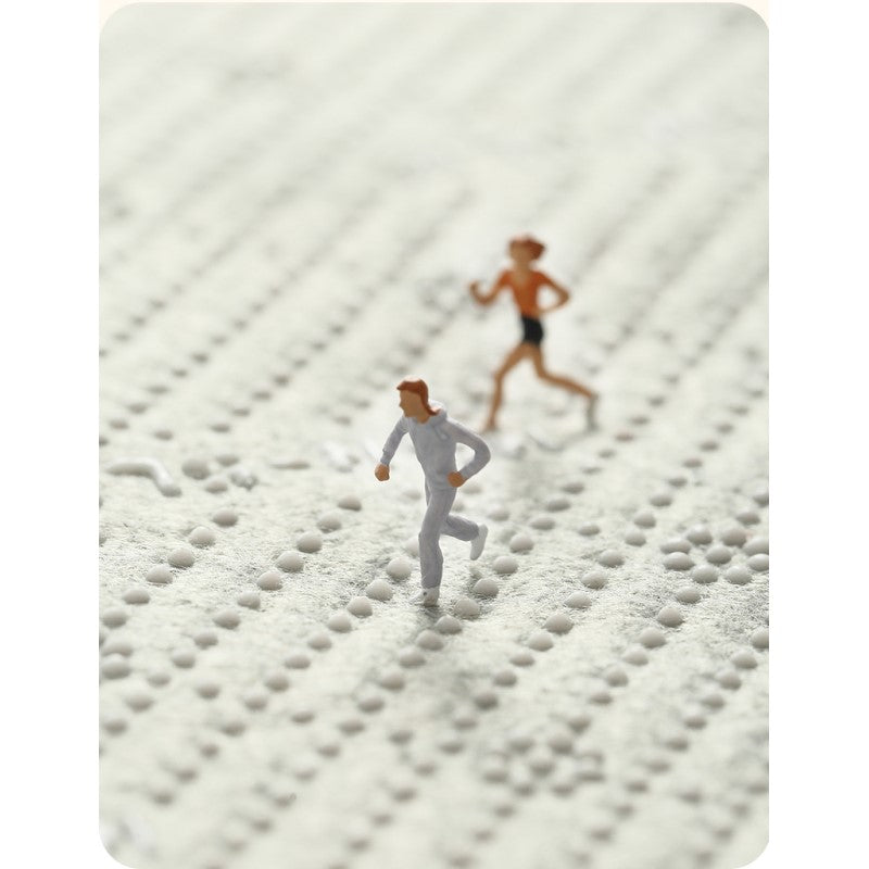 Grey Line Patterned Modern Simple Plush Soft Girls Boys Bedroom Kids Room Bedside Carpet Rugs Runners