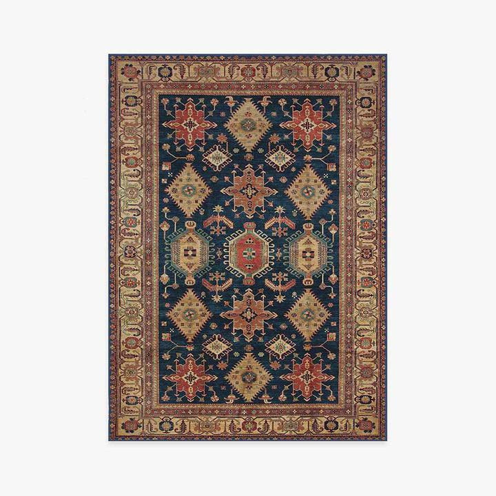 Traditional Classic Bohemian Machine Washable Rugs Runners for Living Room Bedroom Hall Office