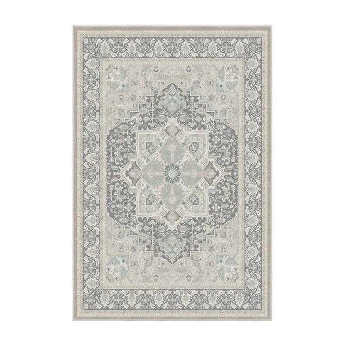 Traditional Classic Style Light Grey Rug Runners for Living Room Bedroom Hall Office
