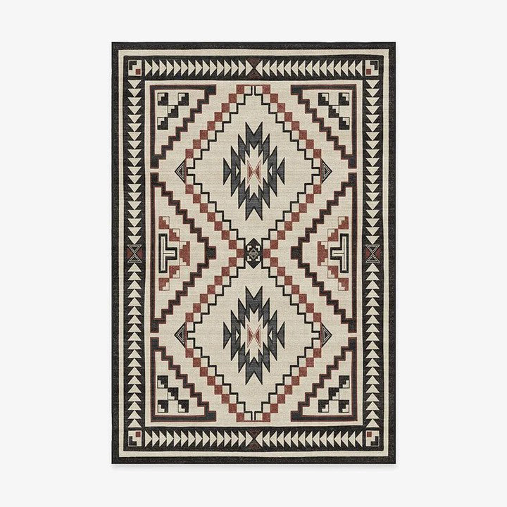 Modern Geometric Rugs Runners for Living Room Bedroom Hall Office Machine Washable