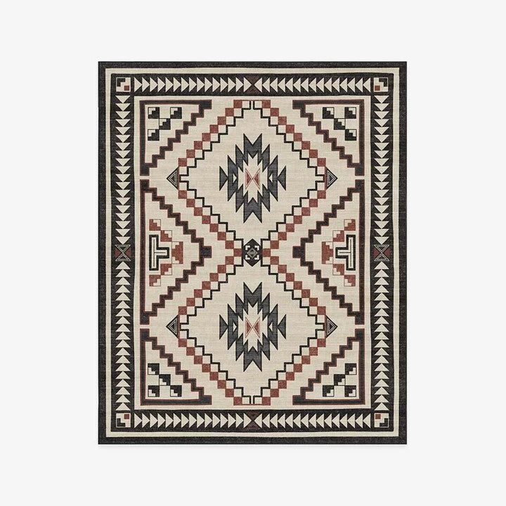 Modern Geometric Rugs Runners for Living Room Bedroom Hall Office Machine Washable