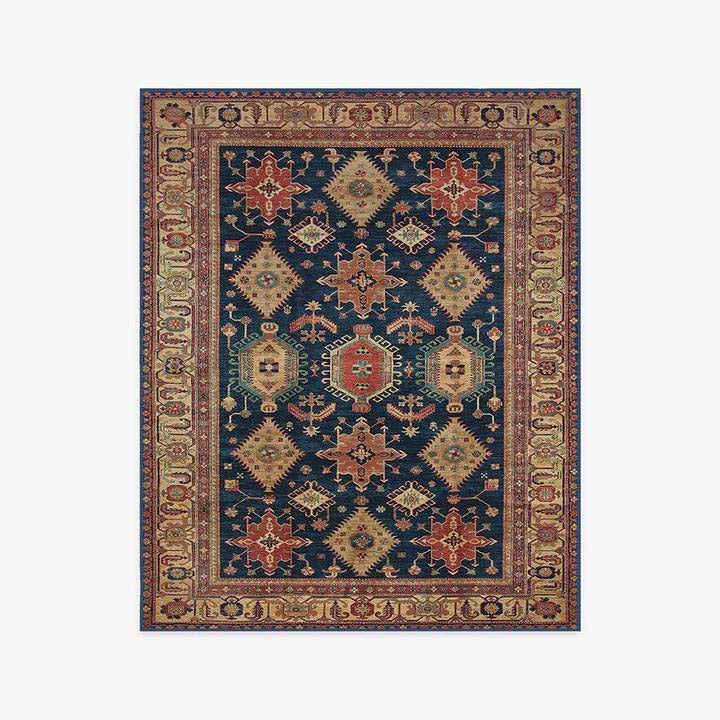 Traditional Classic Bohemian Machine Washable Rugs Runners for Living Room Bedroom Hall Office