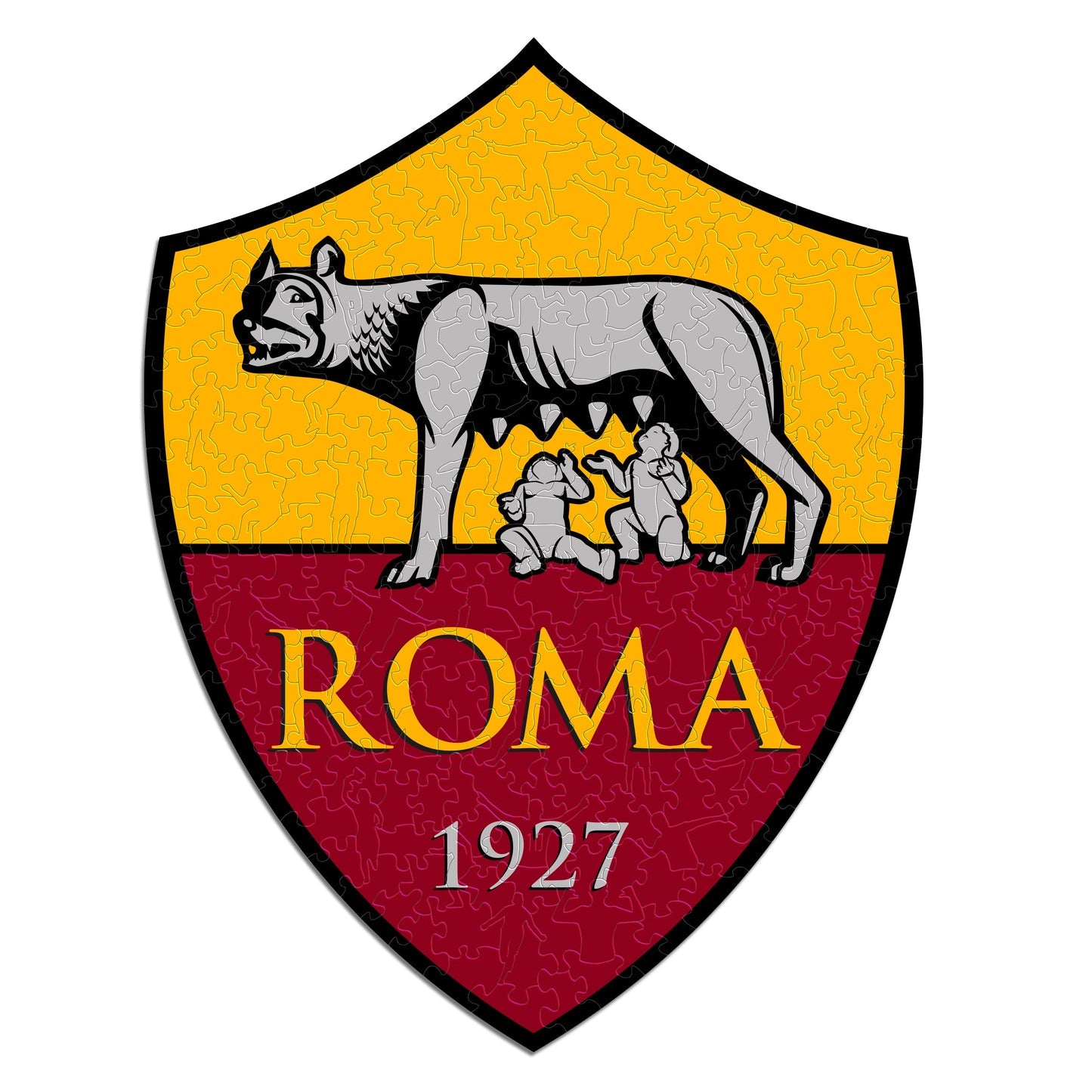 AS Roma® Logo - Official Wooden Puzzle