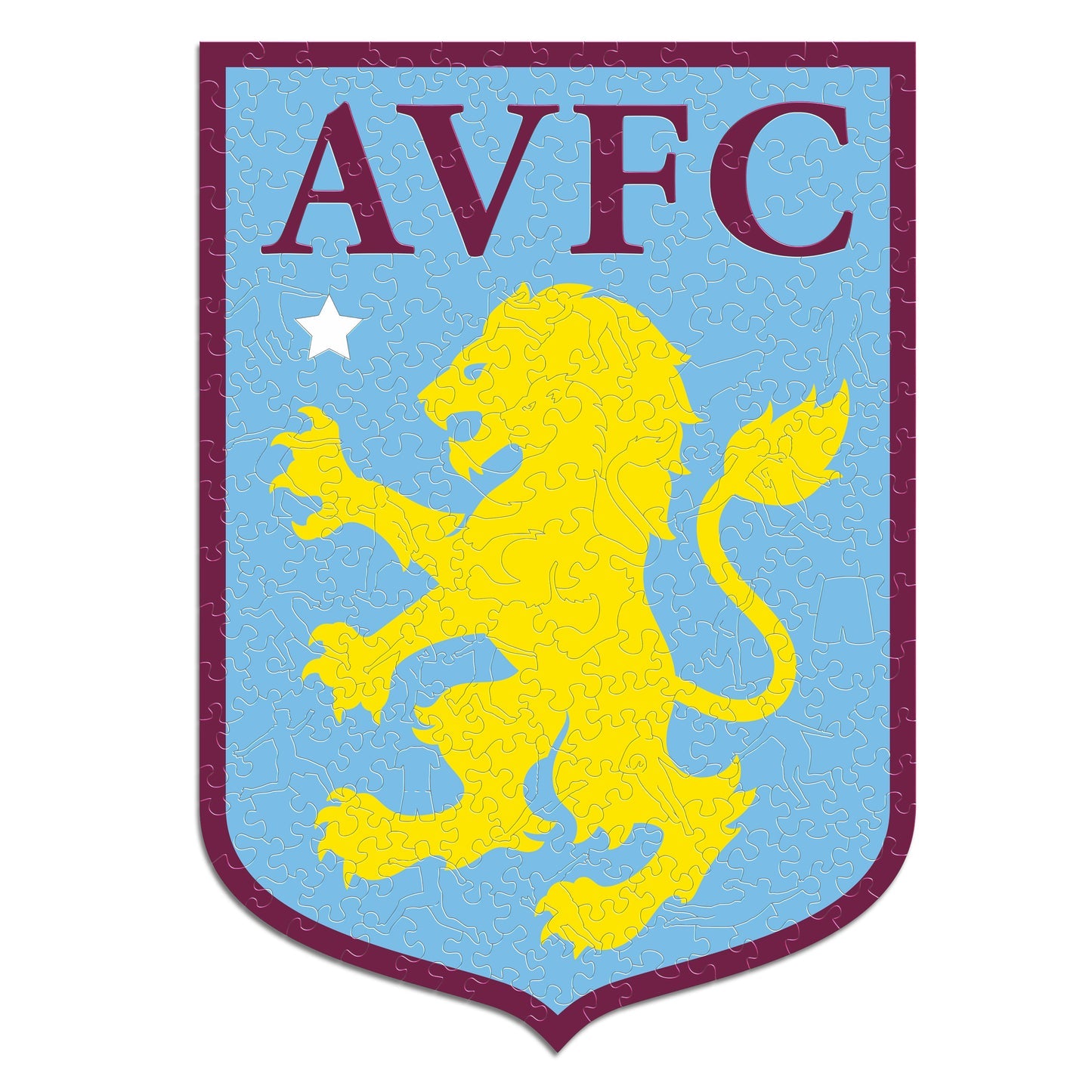 Aston Villa FC® Logo - Official Wooden Puzzle