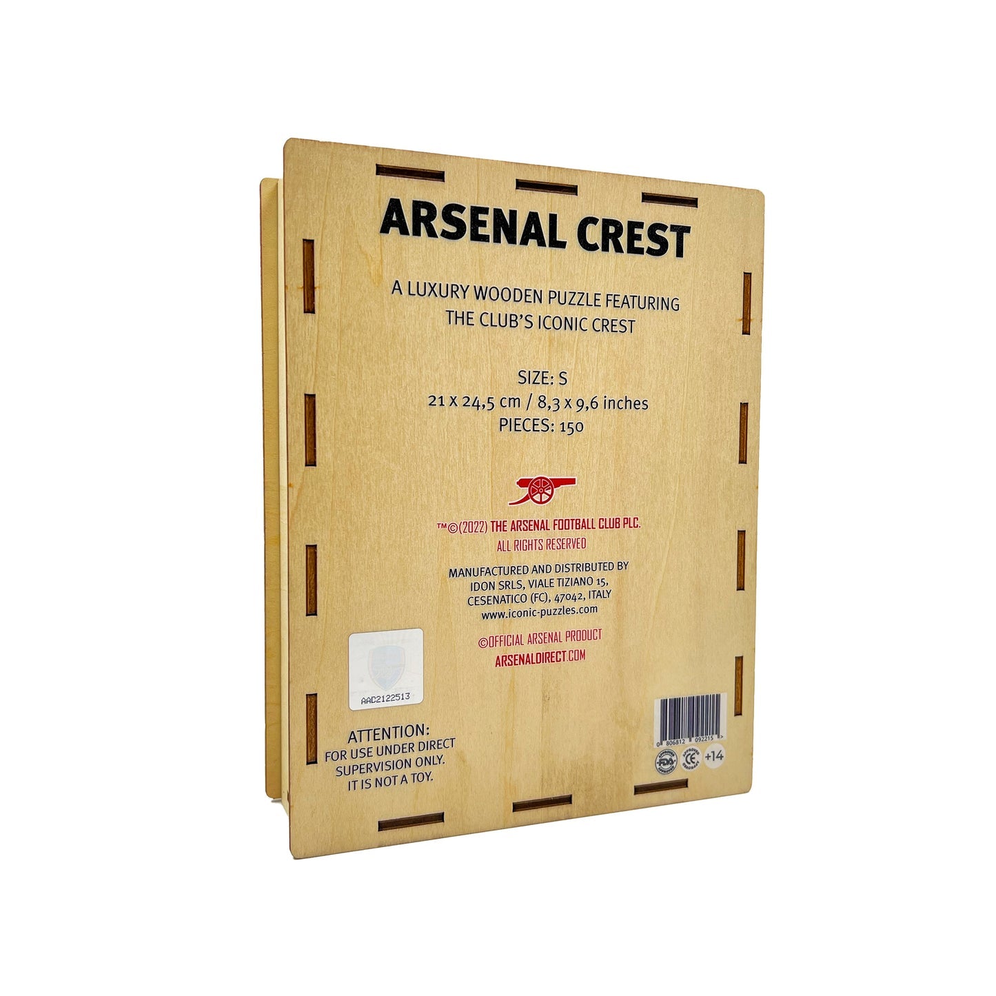 Arsenal FC® Logo - Official Wooden Puzzle