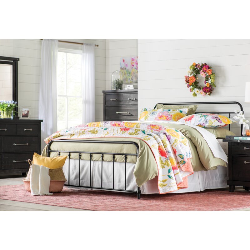 Reversible Cozy Floral Cotton Quilt Set