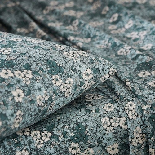 Printed Cypress Bloom Sheet Set