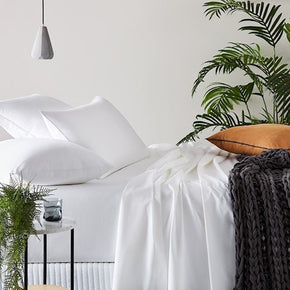Bamboo Cotton White Sheet Sets
