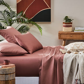 Bamboo Rose Sheet Set