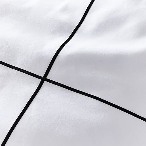 Simple Snow Quilt Cover