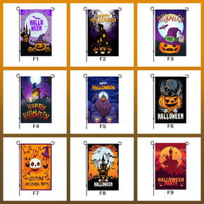 Halloween Garden Flag Double Side Waterproof Small Yard Flag Series 1