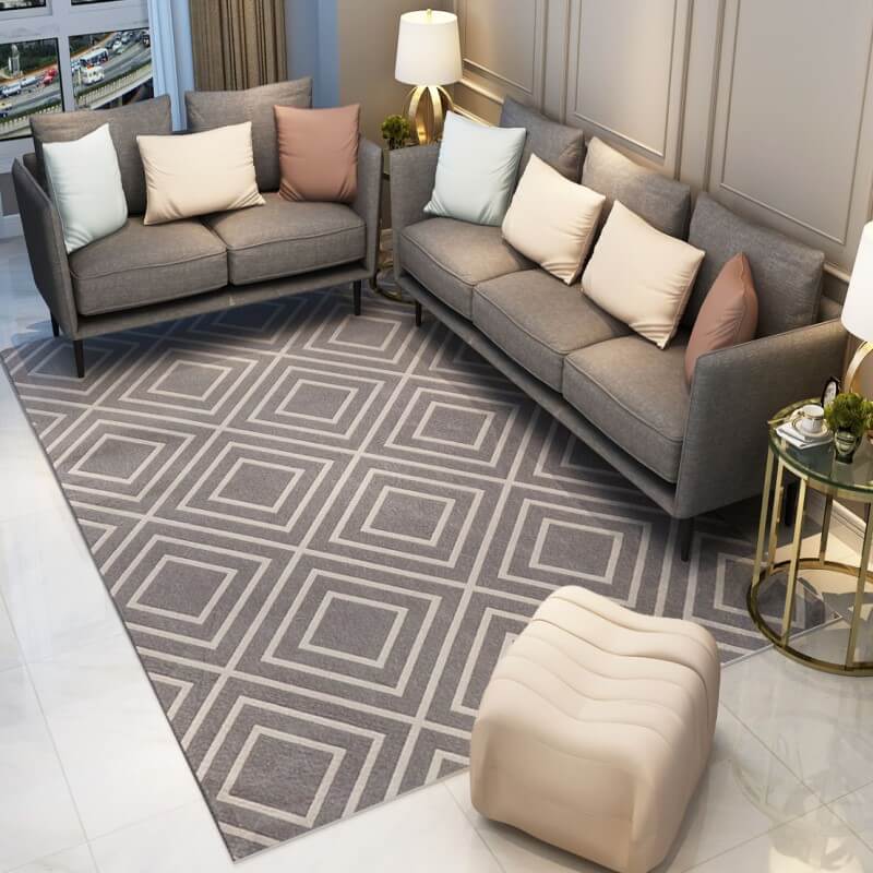 Geometric High-quality Pattern Carpets Area Rugs for Living Room Hall Office