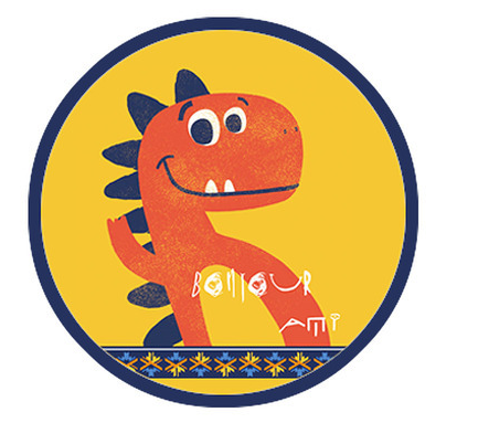 Cute Cartoon Dinosaur Children's Indoor Bedside Blanket Living Room Bedroom Study Crawl Mat Carpet Foot Mats
