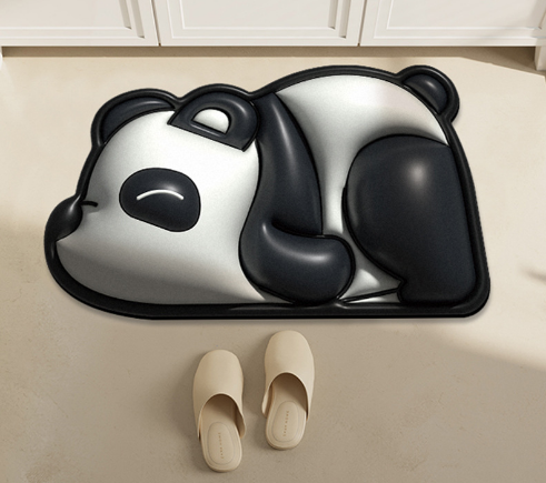 Lovely 3D Naked-eyes Visual Effect Floor Mats Entryway Doormat Rugs Kitchen Bathroom Anti-slip Mats
