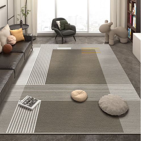 Modern Minimalist Striped High-Quality Carpet For Bedroom Living Room Dining Room