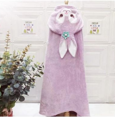 Comfortable Skin-friendly Disney Bathrobe Beach Baby Children Towels 03