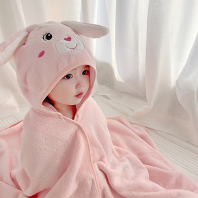 Comfortable Skin-friendly Cosy Bathrobe Beach Baby Children Towels 04