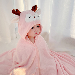 Comfortable Skin-friendly Cosy Bathrobe Beach Baby Children Towels 05