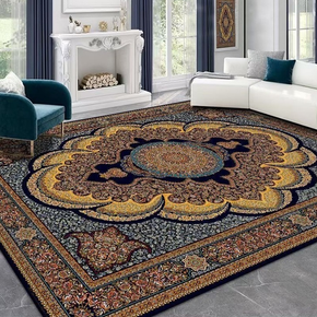 Vintage Floral Soft Area Rugs For Bedroom Living Room Bedside Office 03