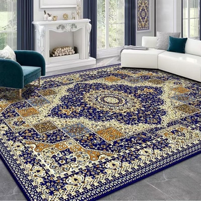 Vintage Floral Soft Area Rugs For Bedroom Living Room Bedside Office 05