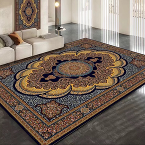 Vintage Floral Soft Area Rugs For Bedroom Living Room Bedside Office 11