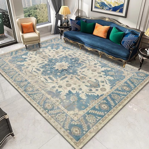 Vintage Floral Soft Area Rugs For Bedroom Living Room Bedside Office 16