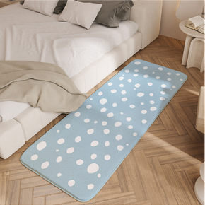 Cute Living Room Shaggy Rug Light Luxury Lambswool Bedroom Sofa Coffee Table Rug Floating Window Mat 26