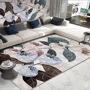 Vintage Flower Floral Soft Area Rugs For Bedroom Living Room Bedside Office 04
