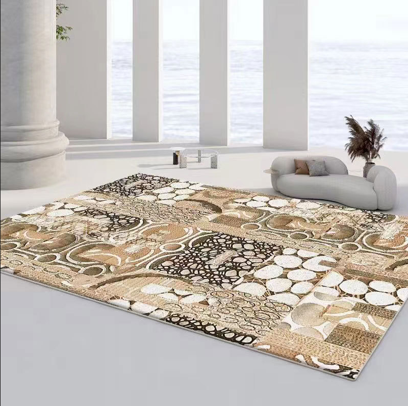 Vintage Bohemian Faux Cashmere Living Room Coffee Table Bedroom Rugs 03