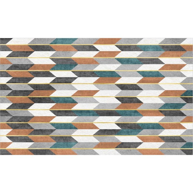 Colourful Striped Rugs Carpet Floormat
