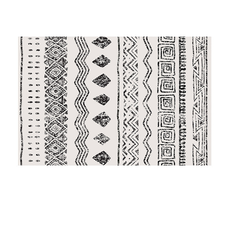 Simple Faded Modern Moroccan Geometric Rug Bedroom Living Room Sofa Rugs Floor Mat