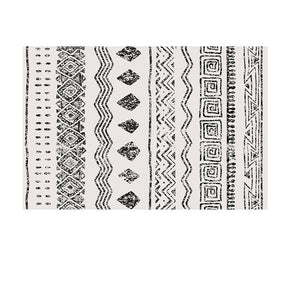 Simple Faded Modern Moroccan Geometric Rug Bedroom Living Room Sofa Rugs Floor Mat