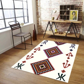 Customizable Modern Geometric Patterned Anti-slip Sofa Rug Table Rug Living Room Bedroom Area Rugs