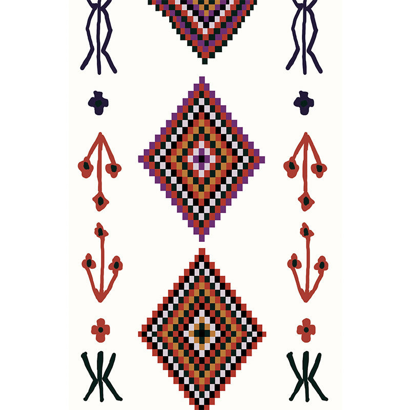 Customizable Modern Geometric Patterned Anti-slip Sofa Rug Table Rug Living Room Bedroom Area Rugs